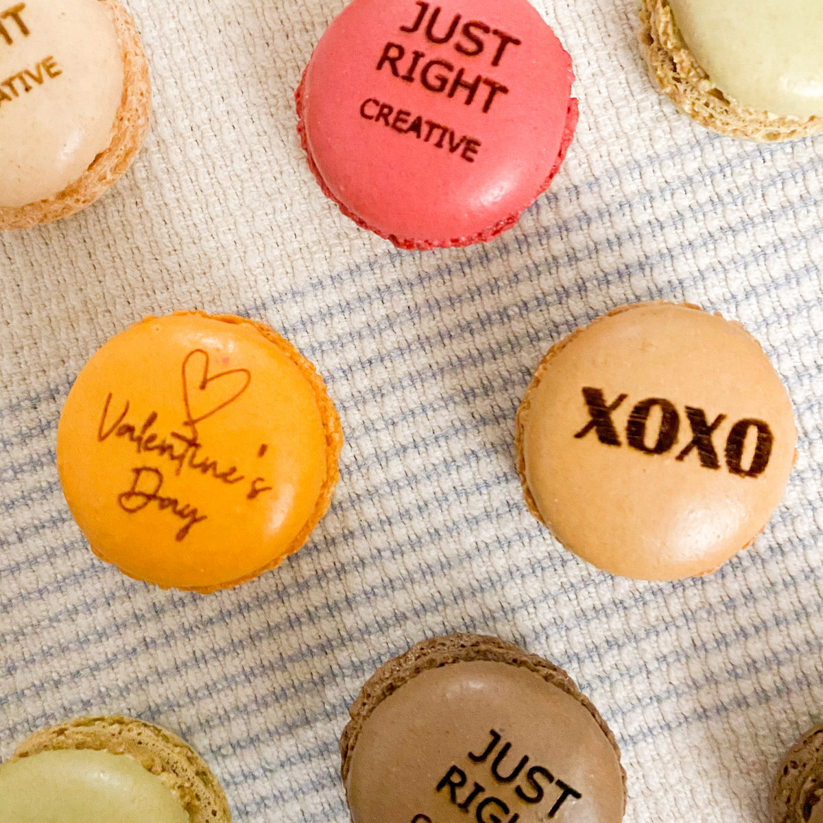 Branded Macaron – Just Right Creative