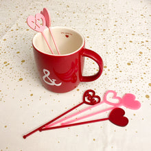Load image into Gallery viewer, Set of Love Stir Sticks