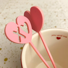 Load image into Gallery viewer, Set of Love Stir Sticks