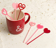 Load image into Gallery viewer, Set of Love Stir Sticks