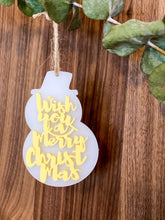 Load image into Gallery viewer, Wish You a Merry Christmas Ornaments