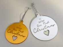 Load image into Gallery viewer, Mirror Glass Ornaments