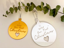 Load image into Gallery viewer, Mirror Glass Ornaments