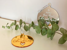 Load image into Gallery viewer, Mirror Glass Ornaments