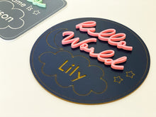 Load image into Gallery viewer, Newborn Announcement Sign