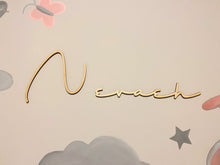 Load image into Gallery viewer, Baby name sign